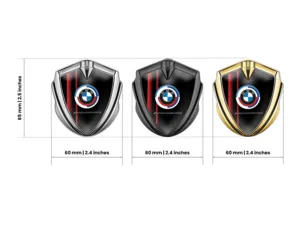 BMW Emblema Fender Badge Disegno Pro Robusto